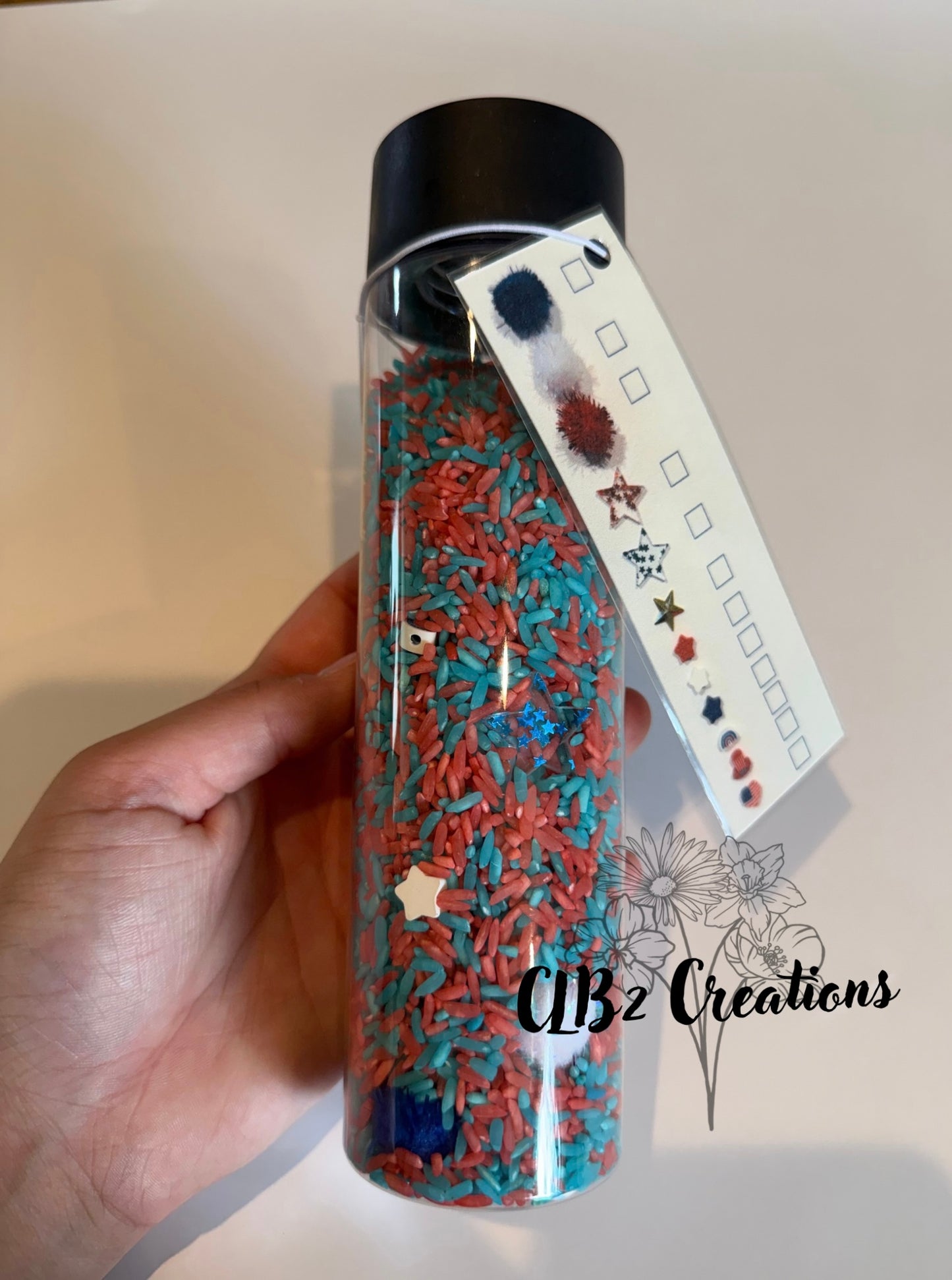 Fourth of July Sensory Bottle
