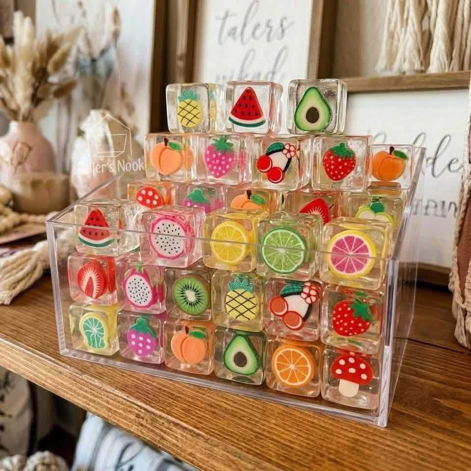 Mini Fruit Cube Squish