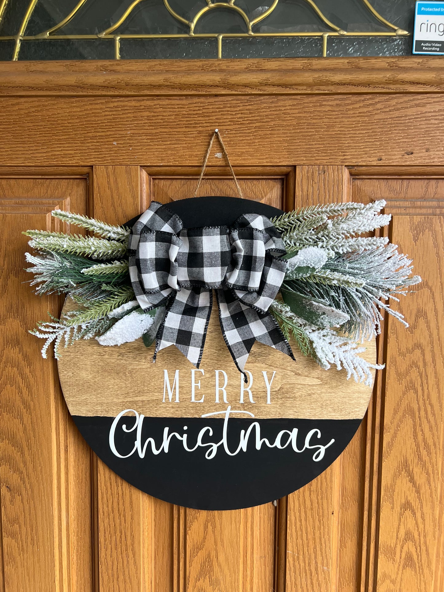 Merry Christmas Door Sign