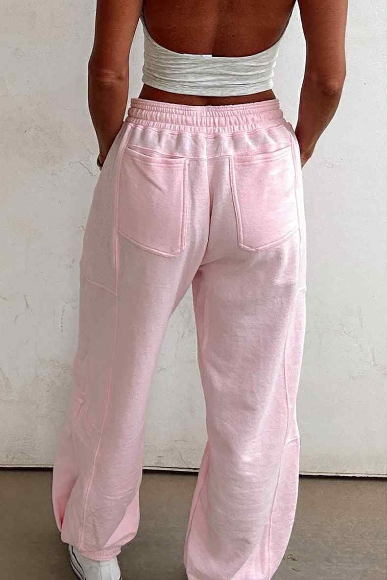 Pink Jogger Sweatpants