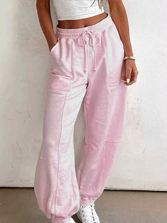 Pink Jogger Sweatpants