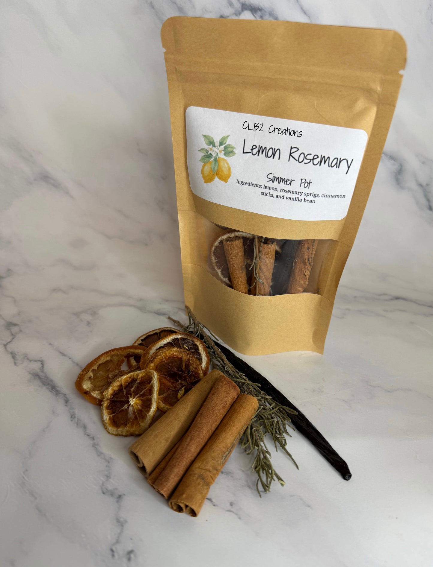 Lemon Rosemary Simmer Pot