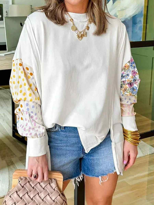 Printed fun long sleeve