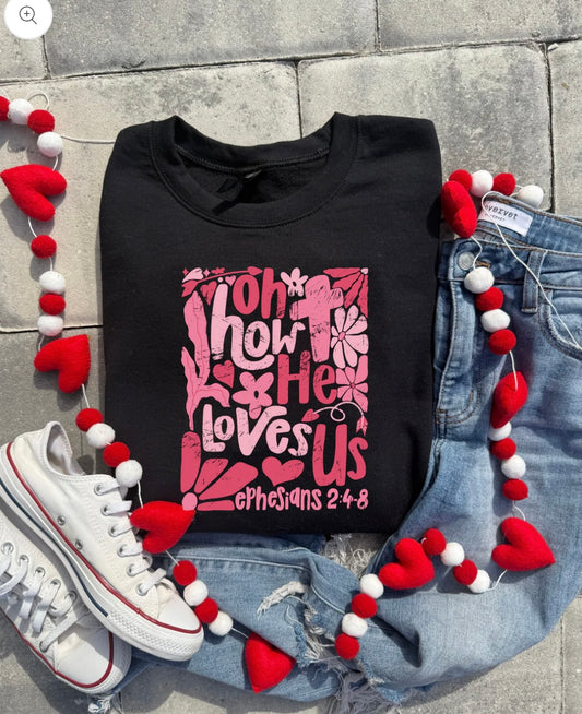 Oh how he loves us crew