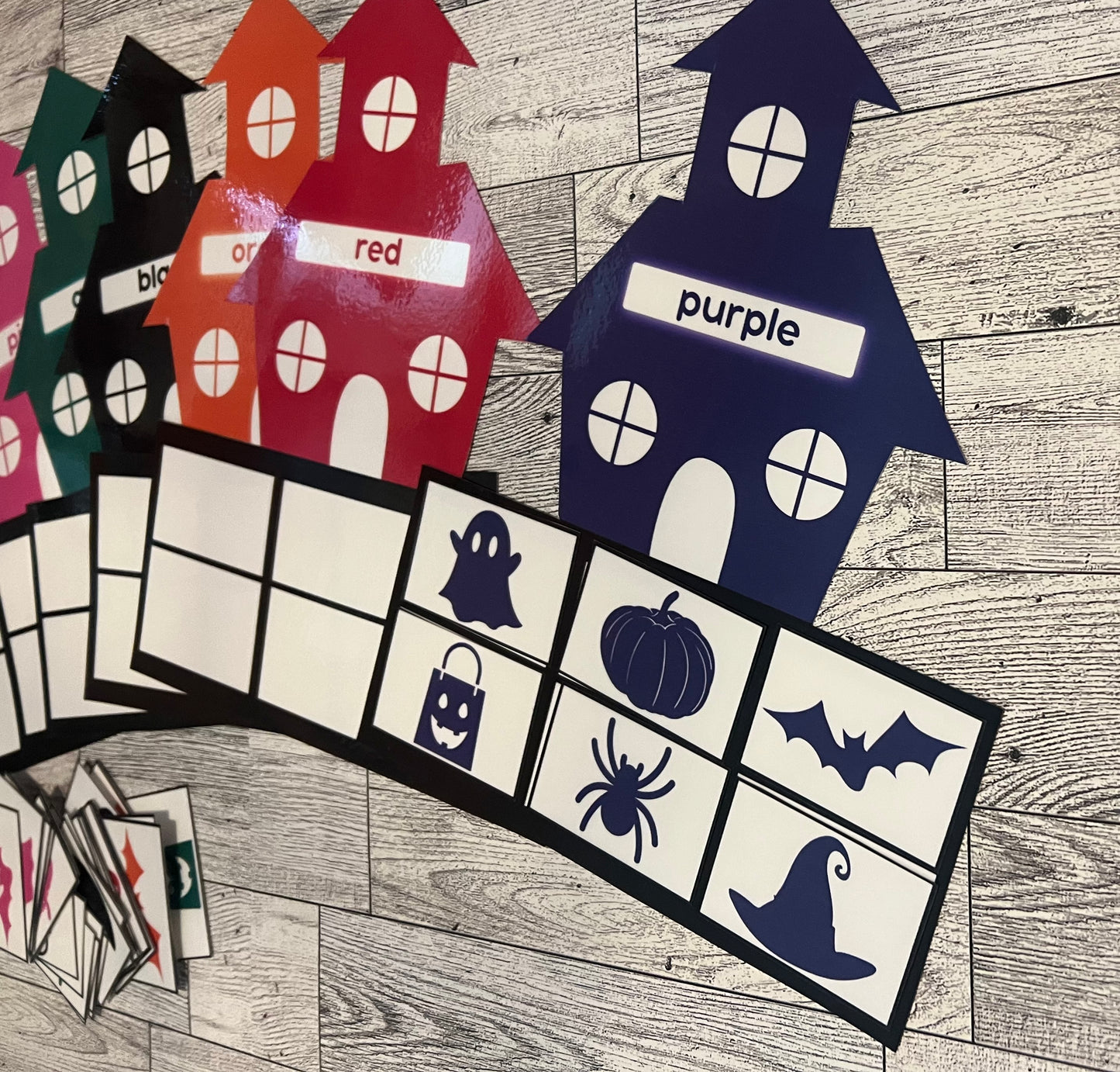 Haunted House Color Sorting