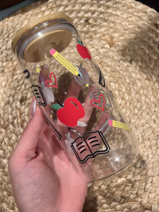 Teacher Glass Cup