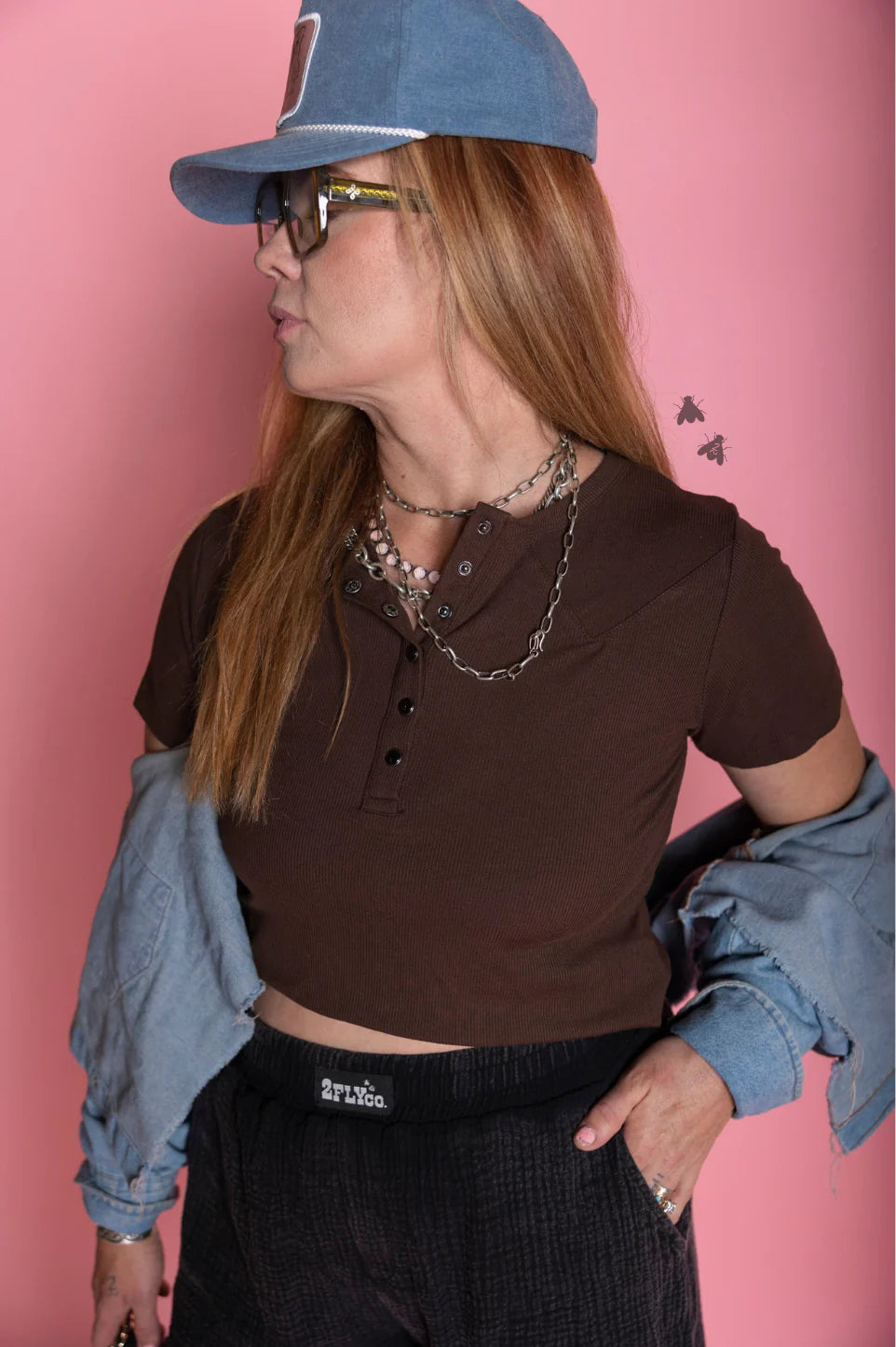 Basic Tee- Mocha