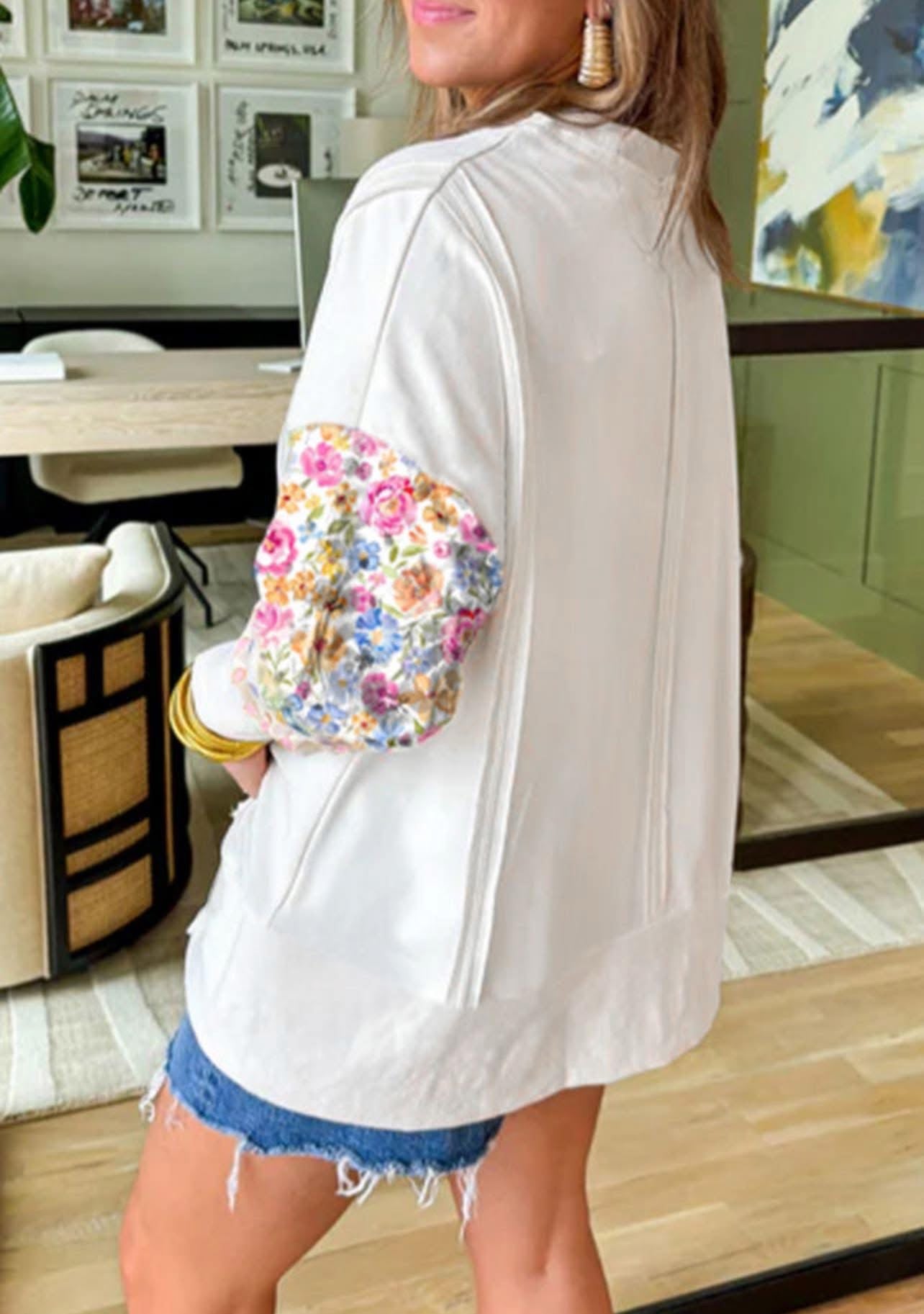 Printed fun long sleeve
