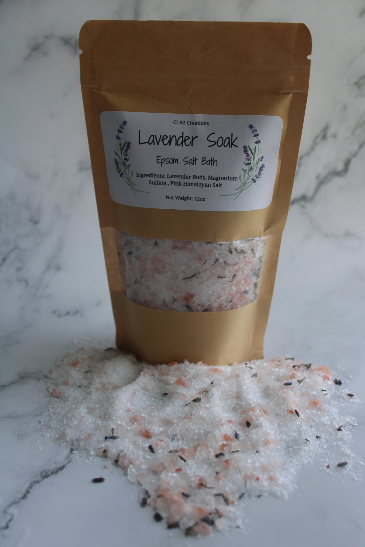 Lavender Epsom Salt Soak