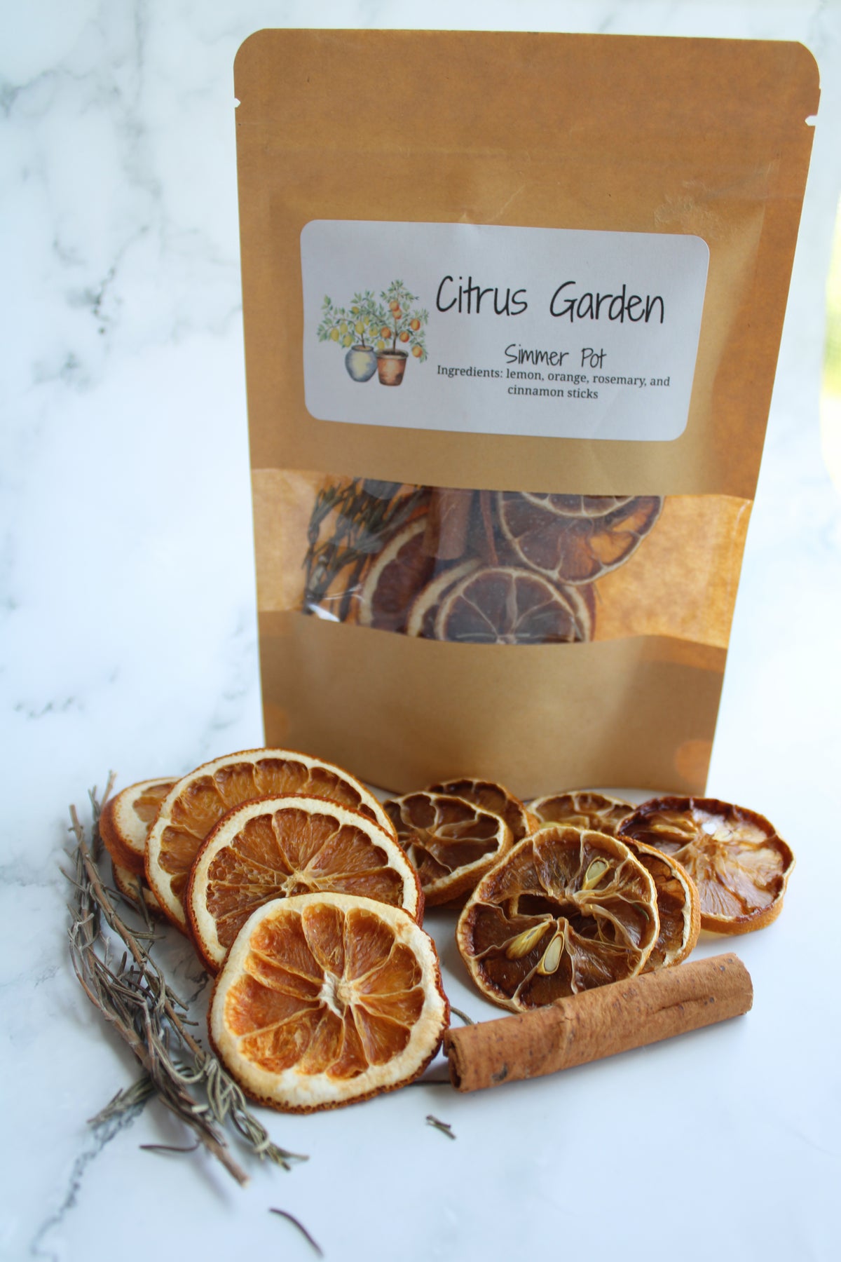 Citrus Garden Simmer Pot