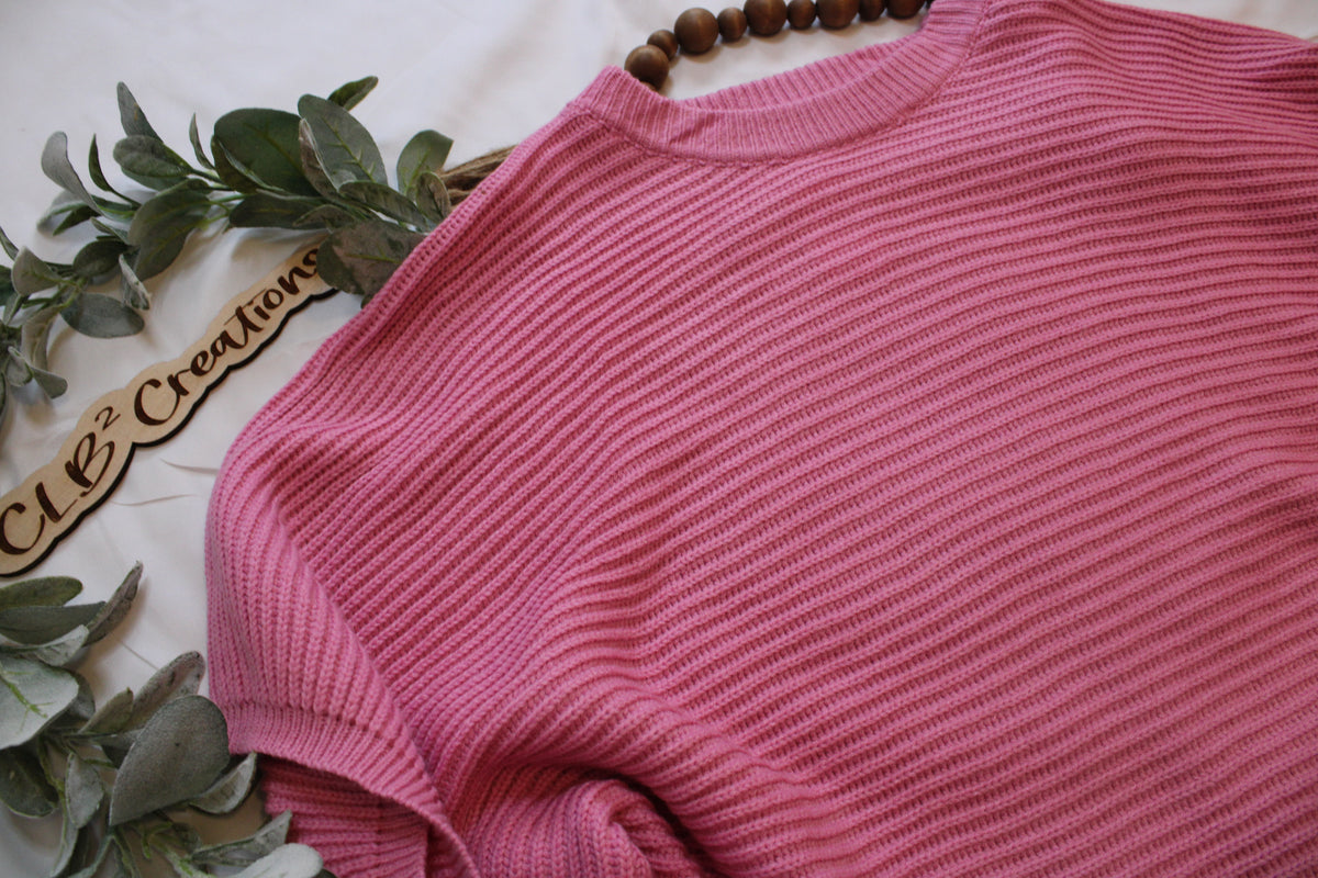 Pastel Meg Pullover Poncho in Pink