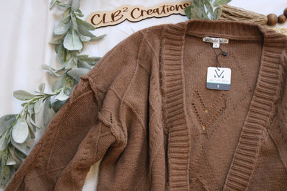 Willow Cardigan in Mocha