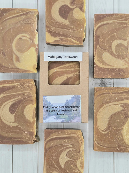 Mahogany Teakwood Bar Soap
